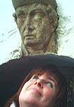 Kathie Touin and friend